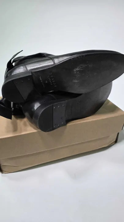 Hudson - Women's Black Etty Leather Chelsea Boot - Black Size: Uk 7