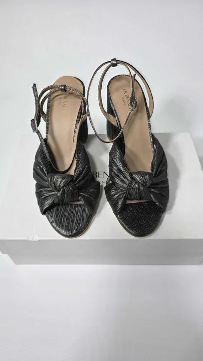 L K Bennett - Silver Eliana Heeled Sandals - Multi Size: Uk 5