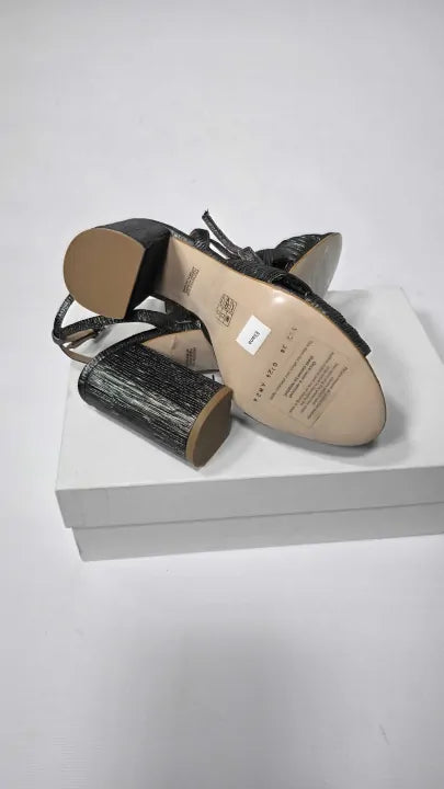L K Bennett - Silver Eliana Heeled Sandals - Multi Size: Uk 5