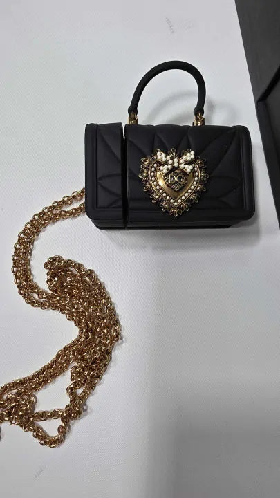 Dolce & Gabbana - Black Devotion Heart Airpod Case - Black Size: -