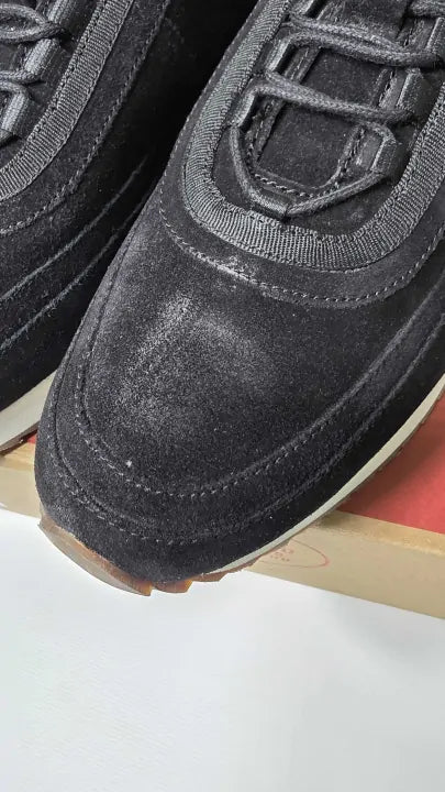 Grenson - Black Suede Sneaker 12 - Black Size: Uk 9