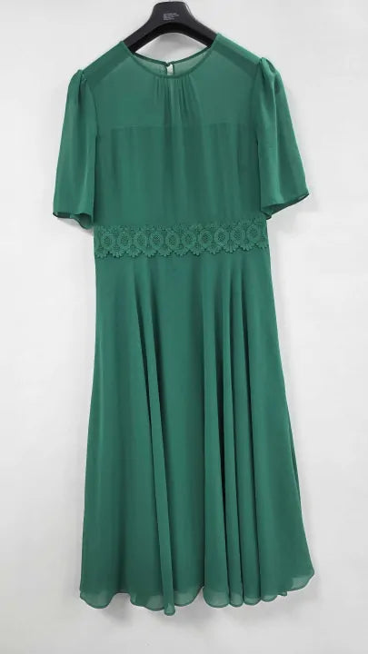 Hobbs London - Green Cressida Dress - Green Size: Uk 12