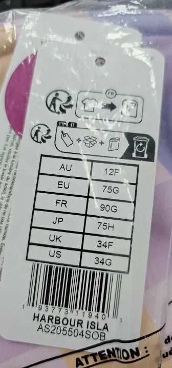 Freya - Harbour Island Uw Halter Bikini Top - Pink Size: 34F