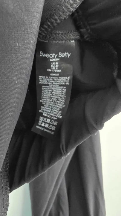 Sweaty Betty Black Explorer Pullover Size: Medium