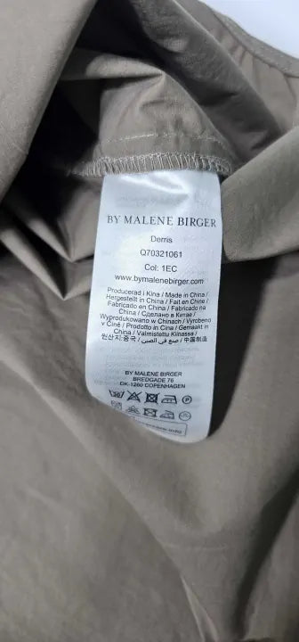 By Malene Birger - Taupe Derris Oversized Shirt - Taupe Size: Eur38