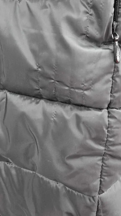 Joules Black Pembury Longline Padded Coat Size: Uk 10