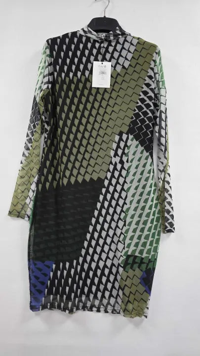 Whistles Abstract Dress Size: Uk 14