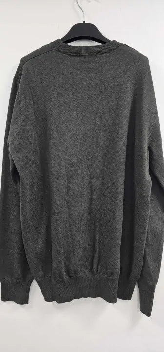 Gianni Feraud - Khaki Cashmere Blend Crew Jumper - Green Size: Xl