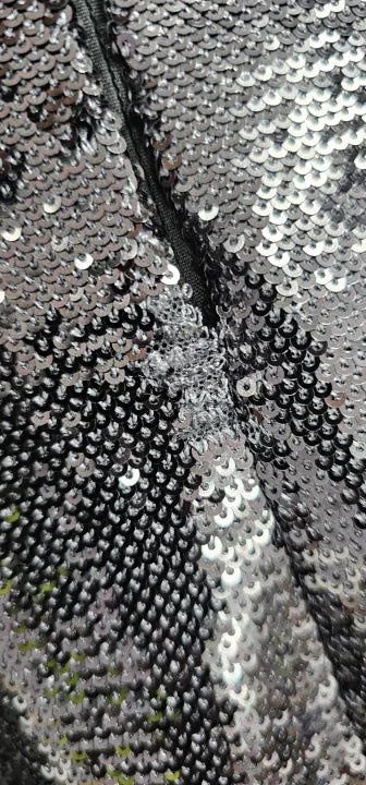 Hobbs London - Charcol Grey Loretta Sequin Dress - Grey Size: Uk10