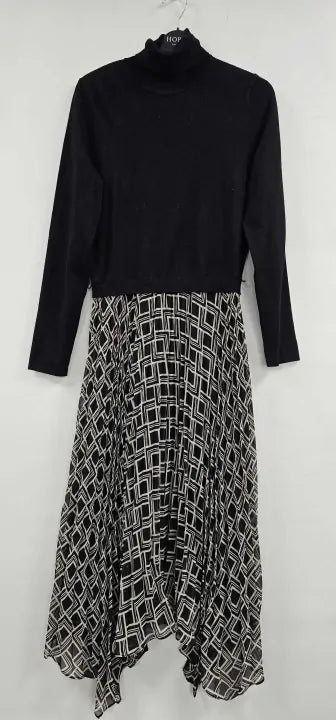 Phase Eight - Carle Fine Knit Geo Dress - Multi Size: Uk12