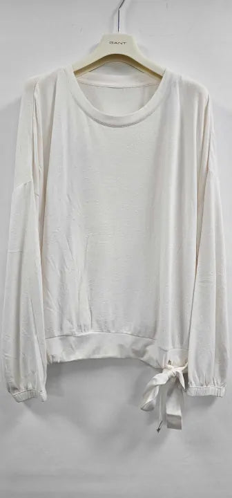 Passionata - Ocea Flowy Long-sleeve T-shirt - Cream Size: L