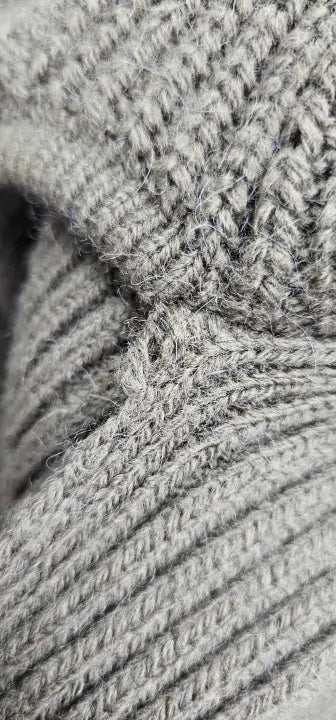 Mango - Chocolate Cape Scarf Buttons - Brown Size: One Size