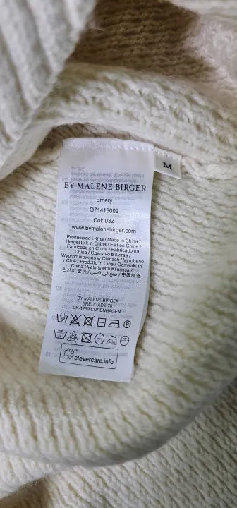 By Malene Birger 
Emery Jumper | Cream Size: M