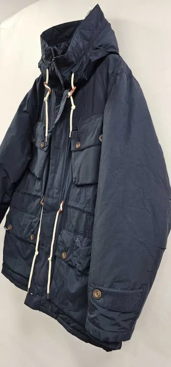 Penfield - Navy Mountain Poacket Parka Coats - Navy Size: Xl