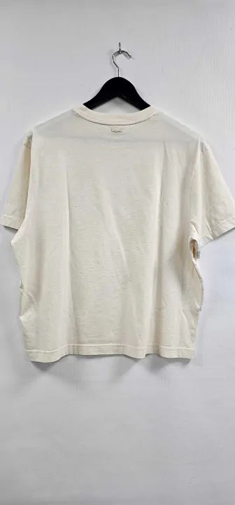 Lacoste Women T-shirt Ecru Size: