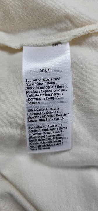Lacoste Women T-shirt Ecru Size: