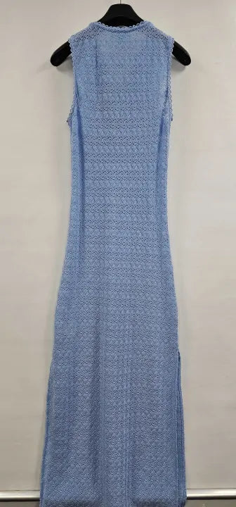 Melissa Odabash - Dusty Blue Maddie Dress - Blue Size: S