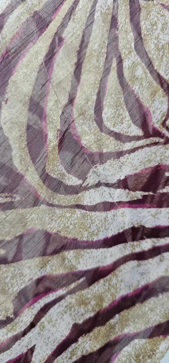 Mango - Maroon Long Printed Dress - Red Size: S