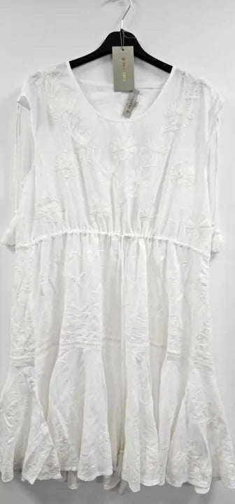 Pranella - Ayana White- Small Mi - White Size: M/l