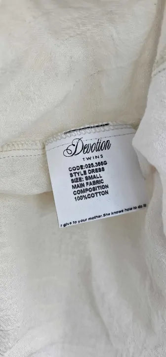 Devotion - Smart Dress - Navy-red Size: S