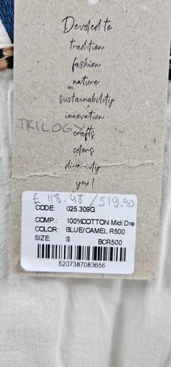 Devotion - Trilogy Dress - Blue Size: S