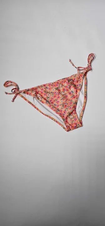 Nobody's Child - Pink Georgia Tie Side Bikini Brief - Orange Size: Uk16