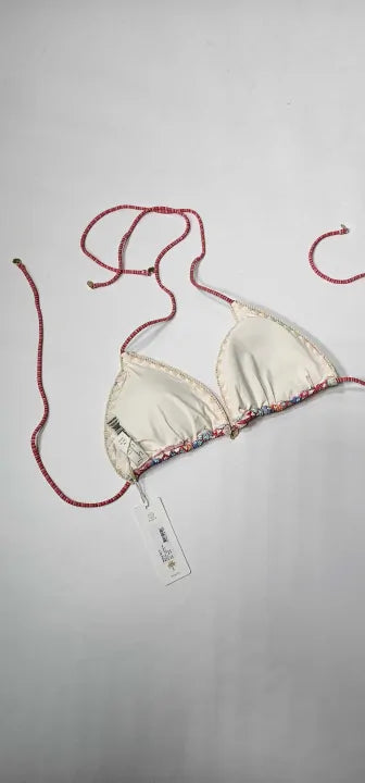 Tigerlily - Multi Vibrant Geo Pomona Tara Triangle Top - Multi Size: M