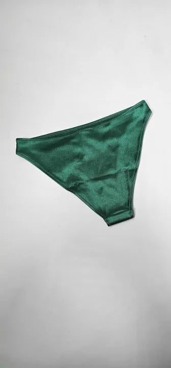 & Other Stories - Emerald Iridescent Bikini Bottoms - Green Size: Eu38