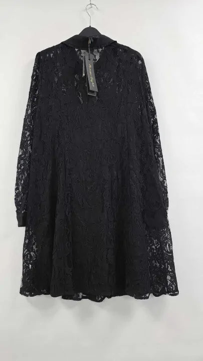 Phase Eight - Black Maisy Lace Dress - Black Size: Uk 14