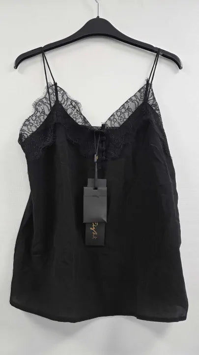 Phase Eight - Black Valerie Velvet Leggings - Black Size: Uk 10