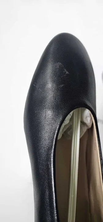 Russell & Bromley - Women's Black Honeyburge Leather Heeled Shoes - Black Size: Uk5