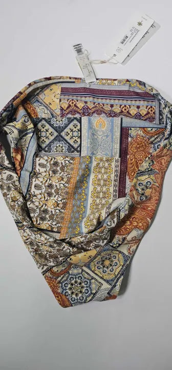 Tigerlily - Multi Nosara Patchwork Dhalia Reversible Bottom - Multi Size: Xl