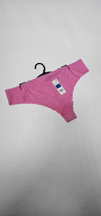 Natori - Pink Levitate Tanga Thong - Multi Size: Xl