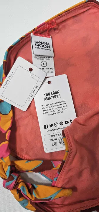 Banana Moon - Multi Mikta Lychee Bikini Bottoms - Multi Size: L