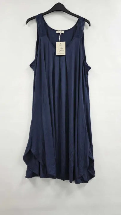 Cyberjammies Navy Cosmo Nightdress Size: Uk18