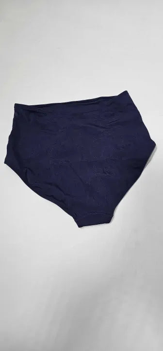 & Other Stories - Navy High Waisted Bikini Bottoms - Blue Size: Uk6