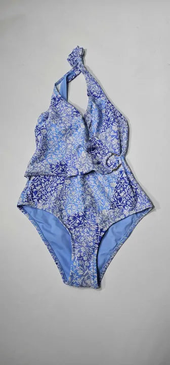 Heidi Klein-23sssm24prt-prt-m-multi-crossover One Piece-multi Size: M