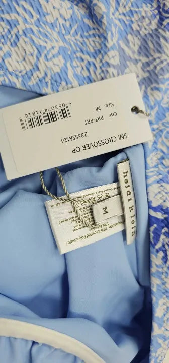 Heidi Klein-23sssm24prt-prt-m-multi-crossover One Piece-multi Size: M