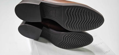 Geox - Women's Brown Leather Felicity Long Boot - Brown Size: Uk7