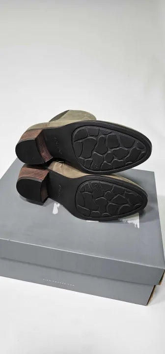 Vionic - Brown Shantelle Leather Western Boot - Brown Size: Uk5.5