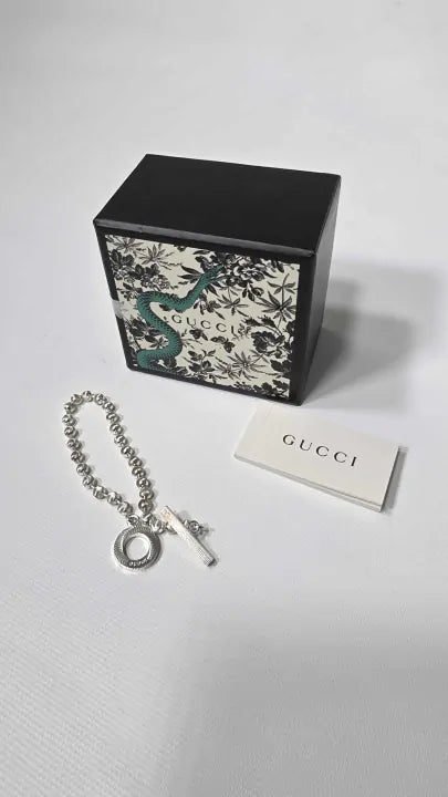 Gucci - Sterling Silver Gucci Boule Bracelet - Silver Size: Xl