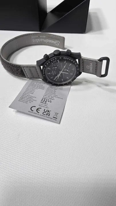 Omega Moonswatch Dark Grey/black Size: -