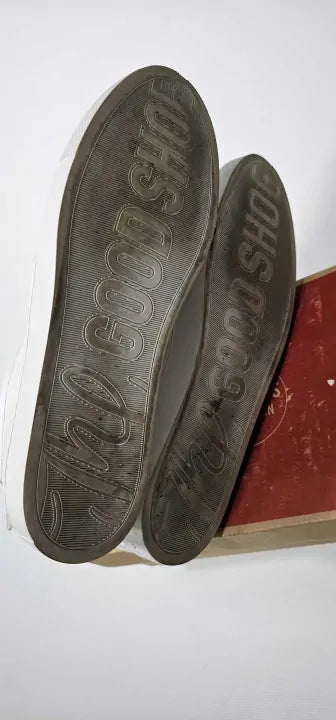 Grenson - Men's White Sneaker 22 Leather Trainers - White Size: Uk11