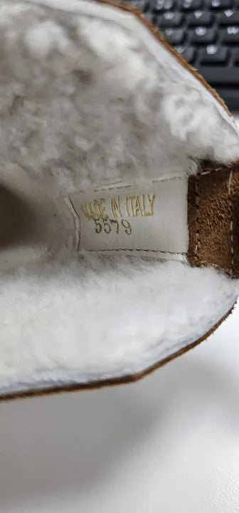 Russell & Bromley - Women's Brown Snug Ankle Boots - Beige Size: Eu41