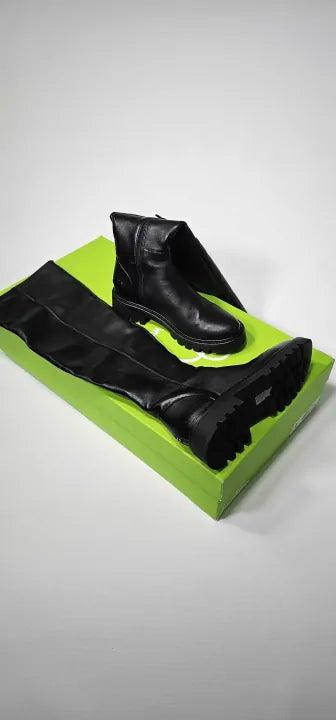 Sam Edelman - Sam Edelman Kassandra Zip - Black - Black Size: Uk6