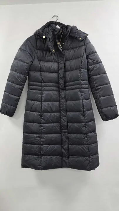 Joules - Navy Pembury Longline Padded Coat - Navy Size: Uk 12