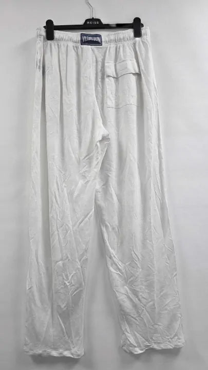 Vilebrequin - White Polide Drawstring Tousers - White Size: Xl