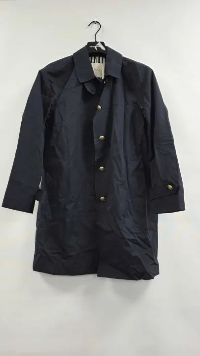 Gant - Navy Nautical Button Down Car Coat - Blue Size: S