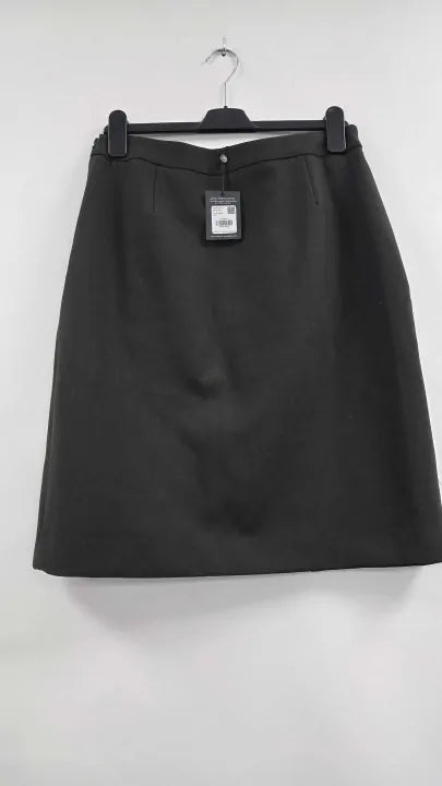 Whistles - Dark Green Natalie Wool Blend Skirt - Green Size: Uk 12
