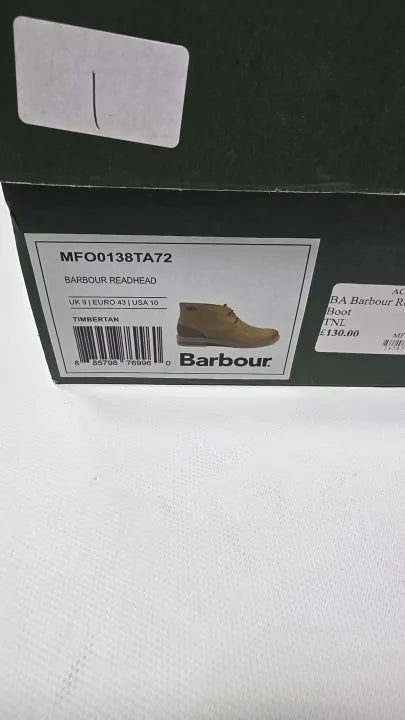 Barbour - Barbour Readhead Chukka Boot - Brown Size: Uk 9